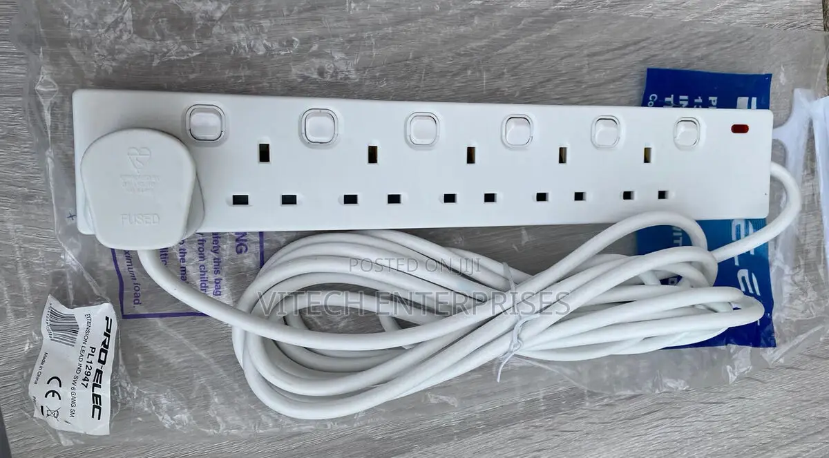 Rk 4-Way Extension Cable - White