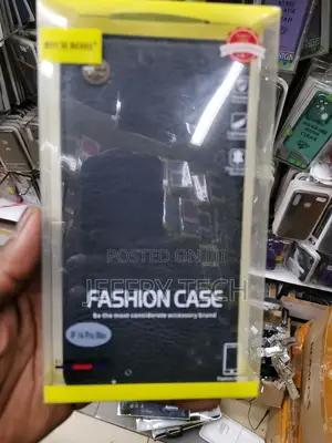 Universal Rich Boss Flip Cover for iPhone 14 Pro Max-Black