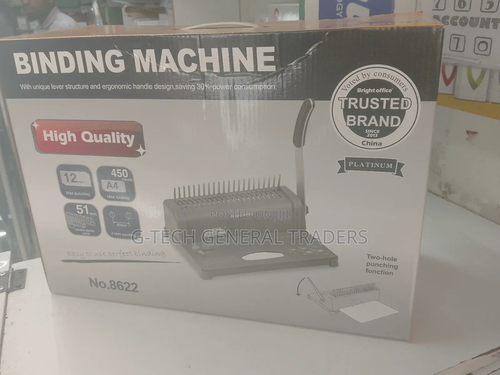 Binding Machine! 2-Hole Heavy Duty A4 Binding Machine