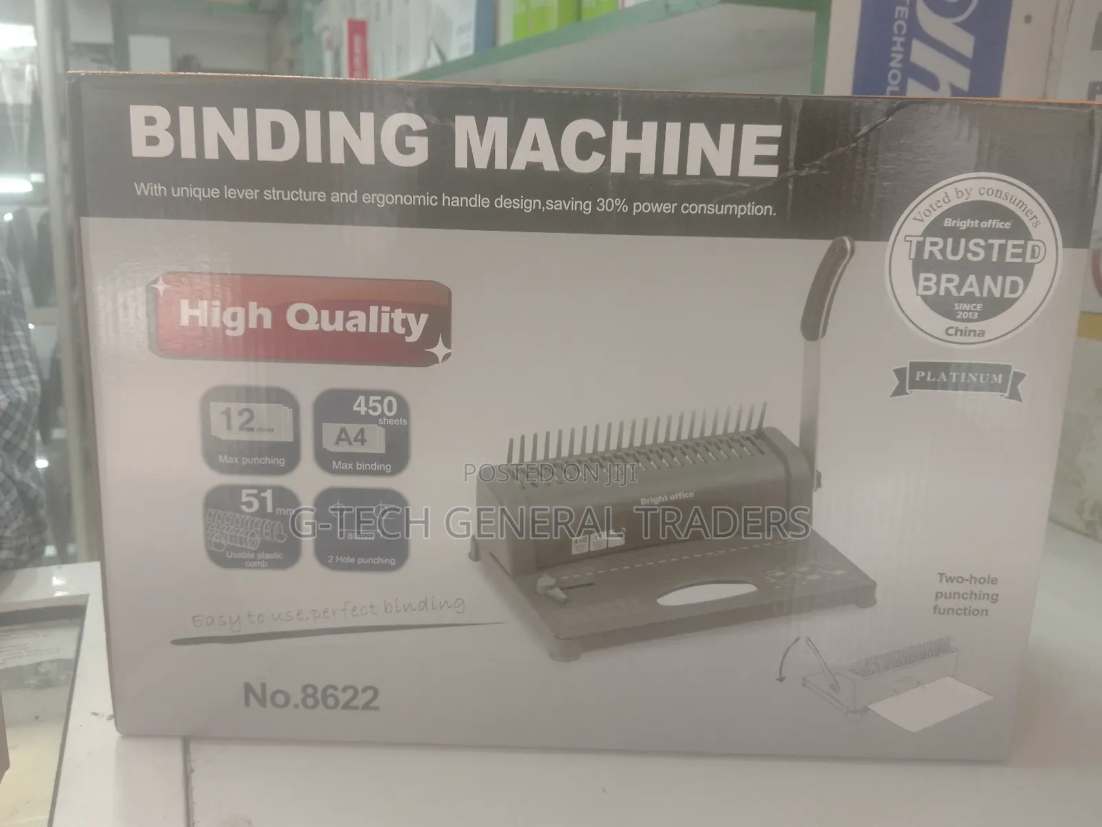 Binding Machine! 2-Hole Heavy Duty A4 Binding Machine