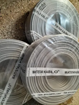 Twin With Earth 2.5mm Cable 3-Core, 90 Meters; Mt033