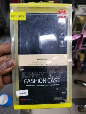 Universal Richboss Flip Cover for Samsung Note 3,Black