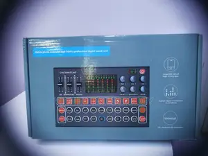 Codenser Microphone Sound Card With 3 Inputs