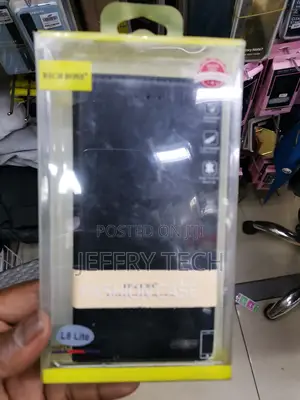 Universal Rich Boss Flip Cover for Tecno L8 Lite -Black