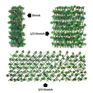 Strechable Artificial Green Fence