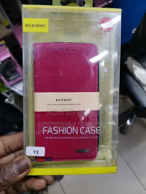 Universal Richboss Redmi Y2 Leather Flip Cover -Pink