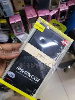 Universal Richboss Flip Case for Infinix Hot 6 X606 -Black