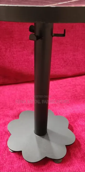 Fancy FLOWER Metal Table Legs/Base Tops Are Optional