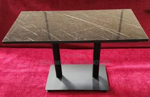 Double Metal Table Legs/Base Top Sizes/Colours Are Optional