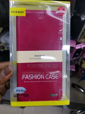 Universal Richboss Flip Case for Huawei P10 Plus-Pink