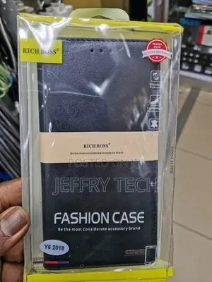 Universal Richboss Case for Huawei Y6 2018 -Black