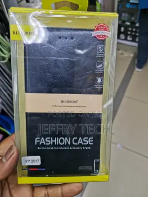 Universal Richboss Flip Case for for Huawei Y7 2017 -Black