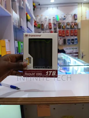 1 TB Transcend Hard Drive