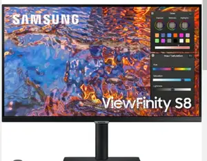Samsung Viewfinity S8 32" Uhd HDR Usb-C Monitor, Height, Piv