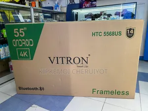 Vitron Htc5568us -55" Smart Uhd Android Tv,Frameless