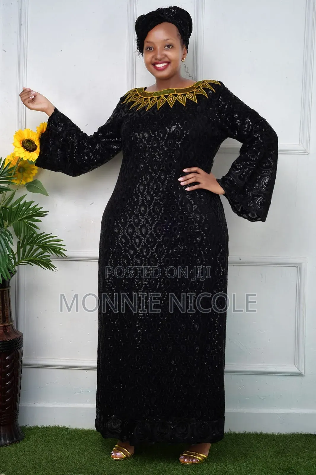 African Design Fitting Dress