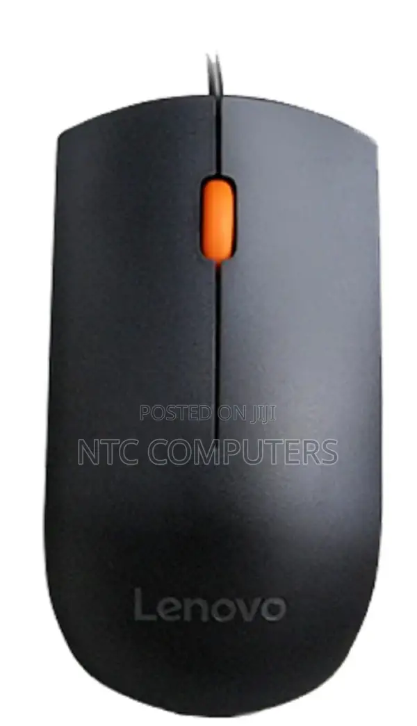 Lenovo 300 Wired USB Mouse - Black - GX30M39704