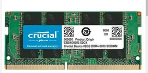 Crucial Laptop Ram Ddr4 4gb 2666