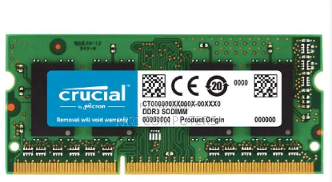 Crucial Laptop Ram Ddr3l 8gb 1600