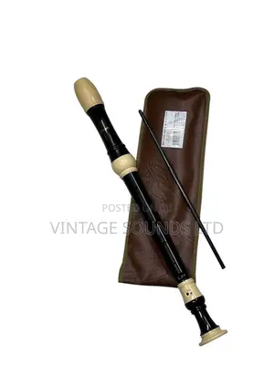 Music Alto Recorder Brown Finish Key F G