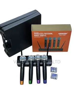 Shure Blx488 4pieces Wireless Microphone System