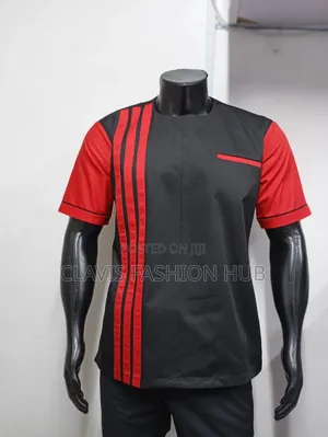 Red and Black Shirt for Men