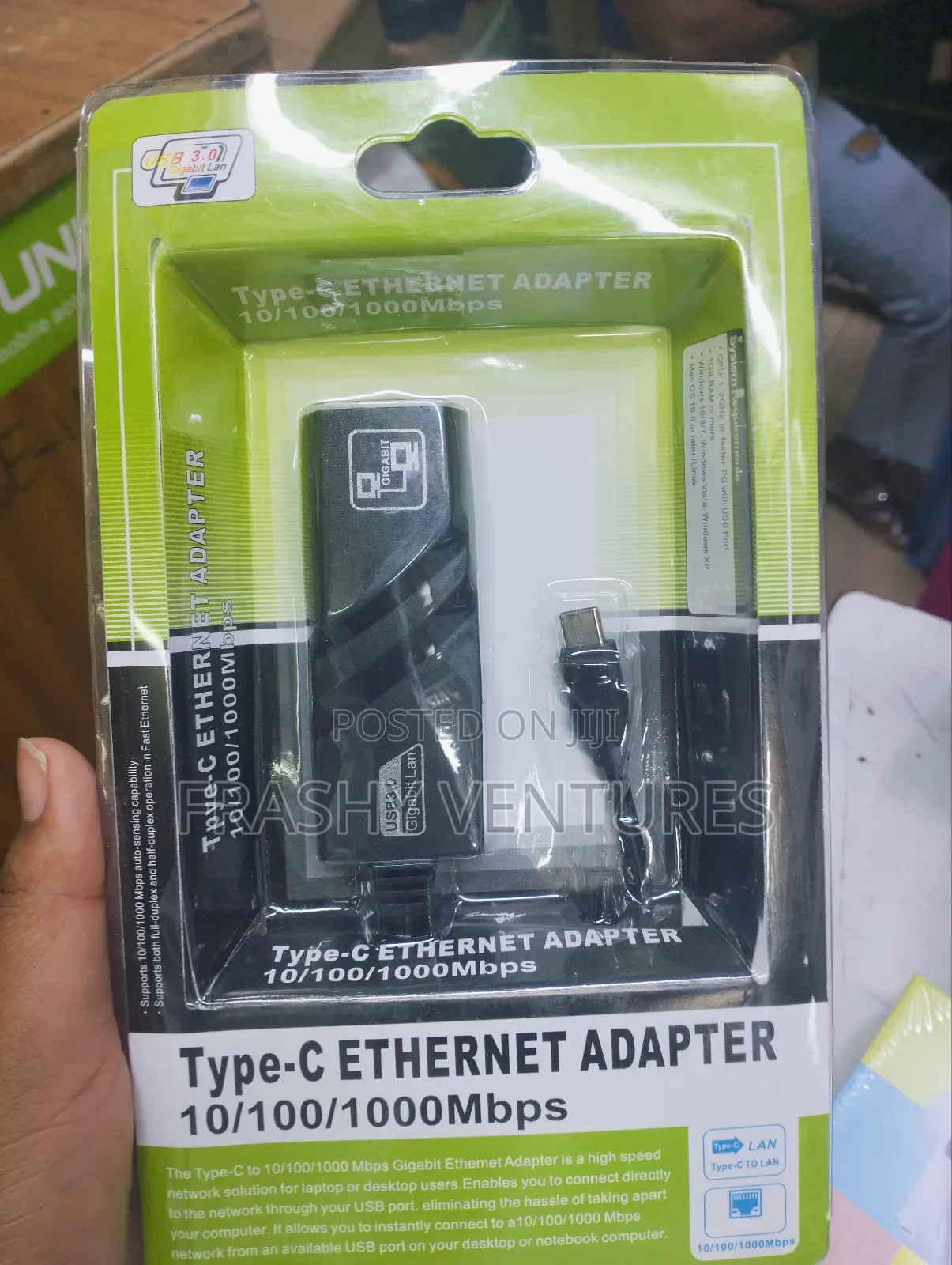 Type C Ethnert Adaptermps