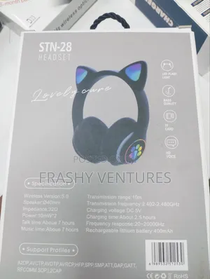 Wireless Headset (Cat)Multi Purpose Headset