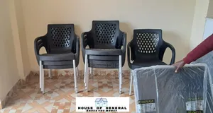Black Plastic Chair Strong and Comfortable Plastic Chair