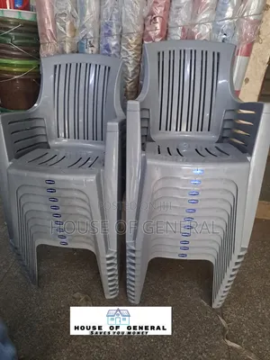 Plastic Chair, Perfect Kenpoly Plastic Chair Gray