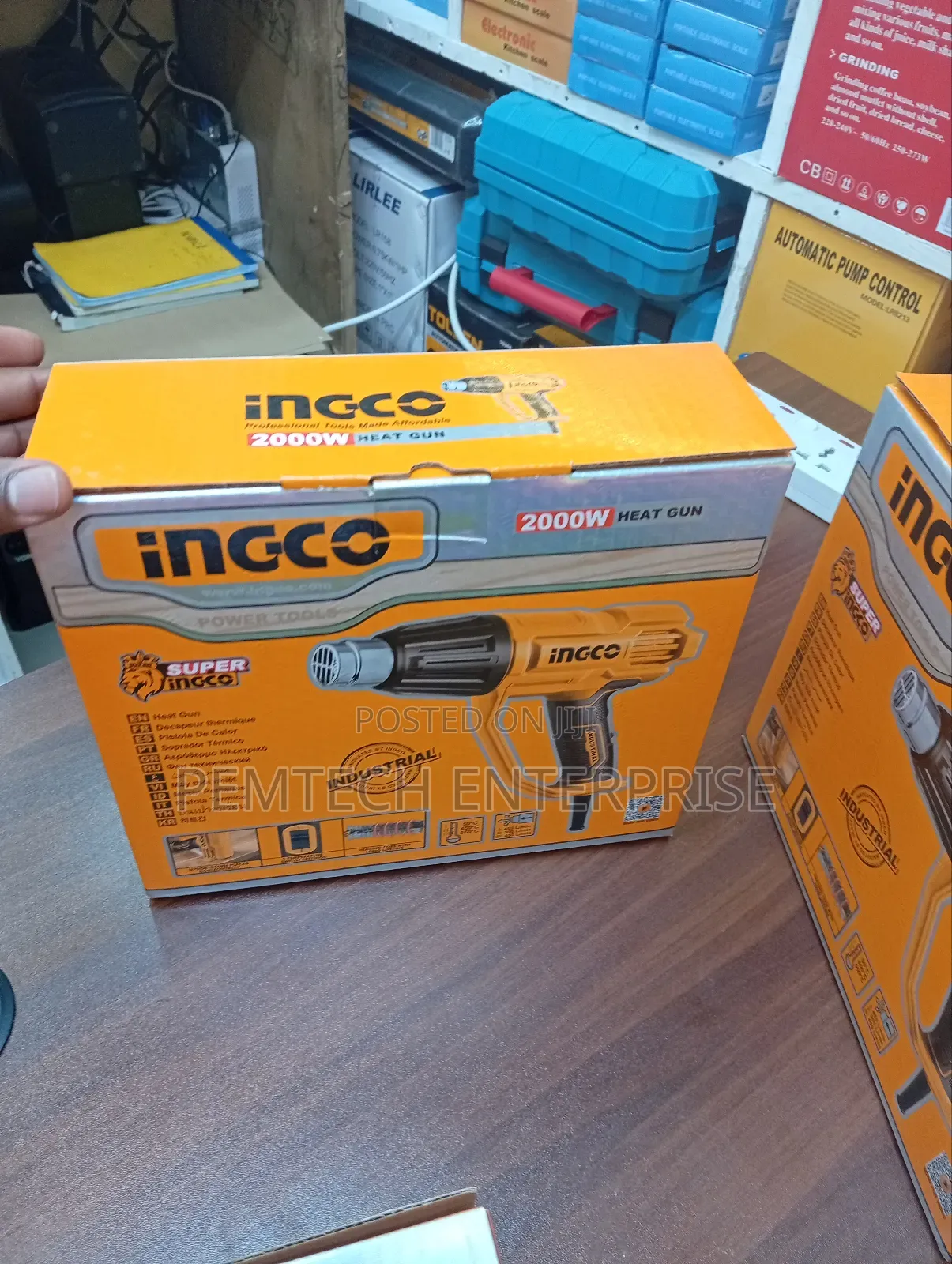 Heavy Duty 2000w Ingco Heat Gun