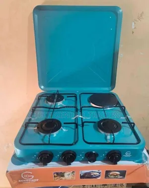 Eurochef 3gas+1hot Plate 50*55 Auto Ignition Gas Stove
