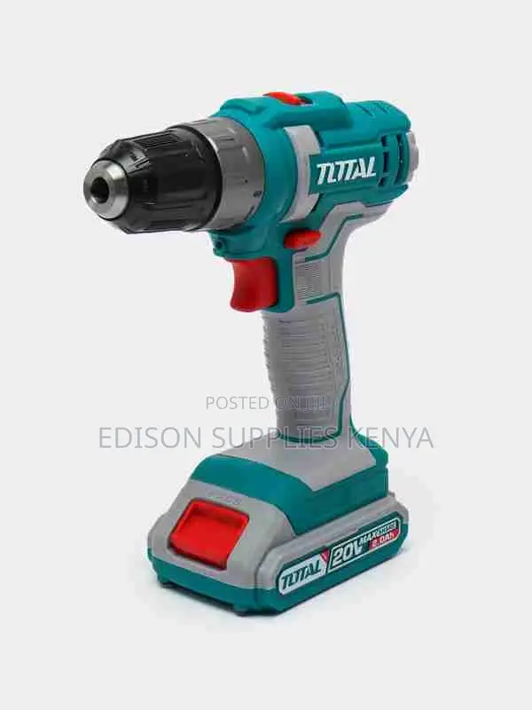 Total Cordless Drill 20V 45N.M Battery Impact Hammer Drill