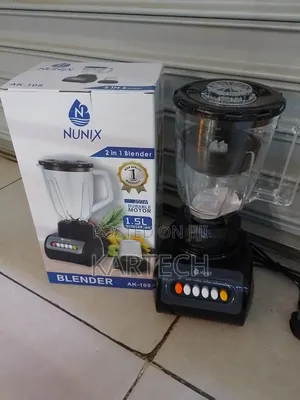 Nunix AK105 Blender 2 in 1 350W - 4 Speed