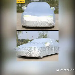 High Quality Universal Grey Car Cover With Fleece