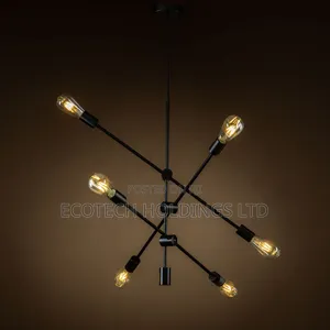 Black Sputnik Chandelier Lights Xn8