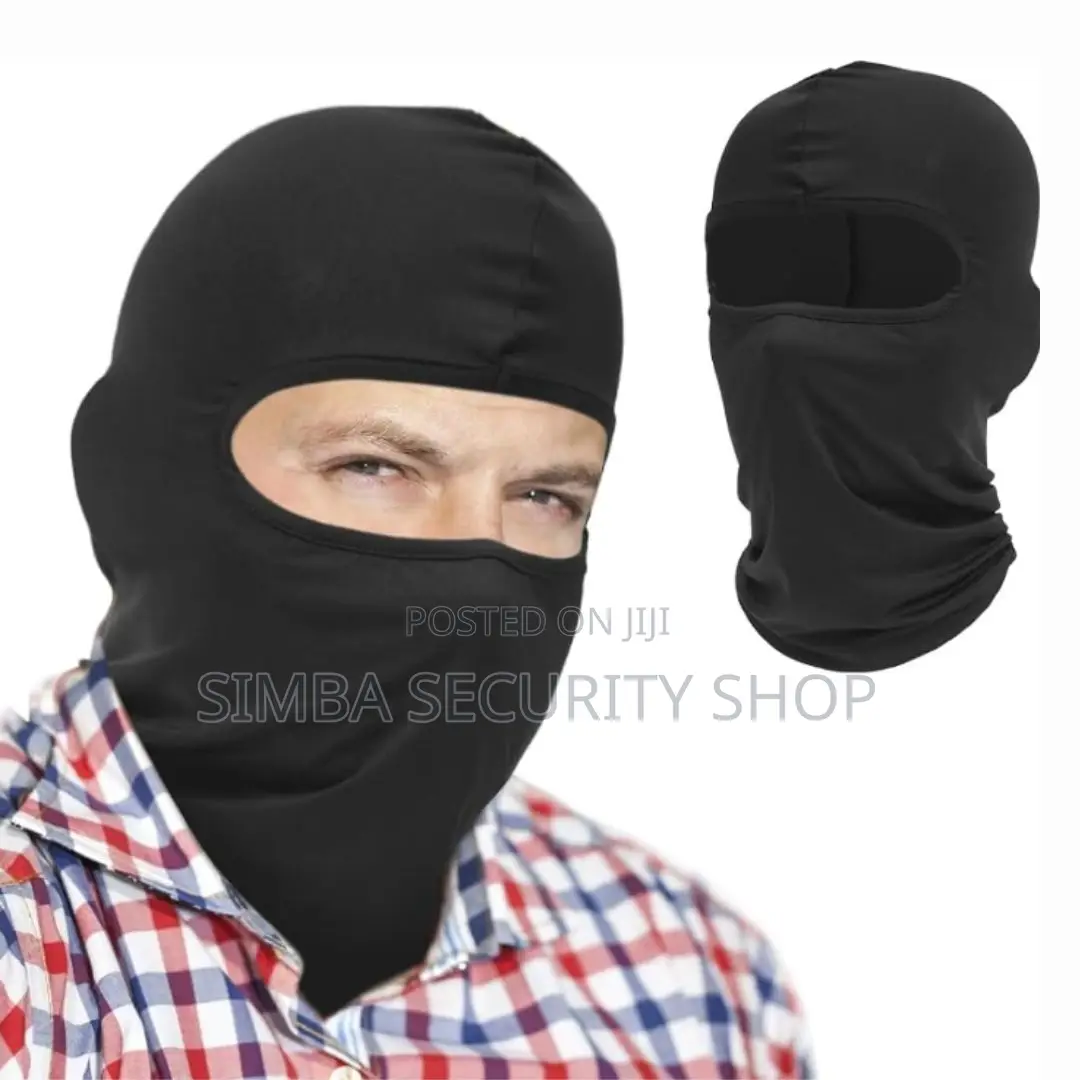 Black Balaclava Ski Mask Full Face Cover Monkey Cap Ninja