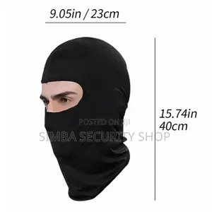 Black Balaclava Ski Mask Full Face Cover Monkey Cap Ninja