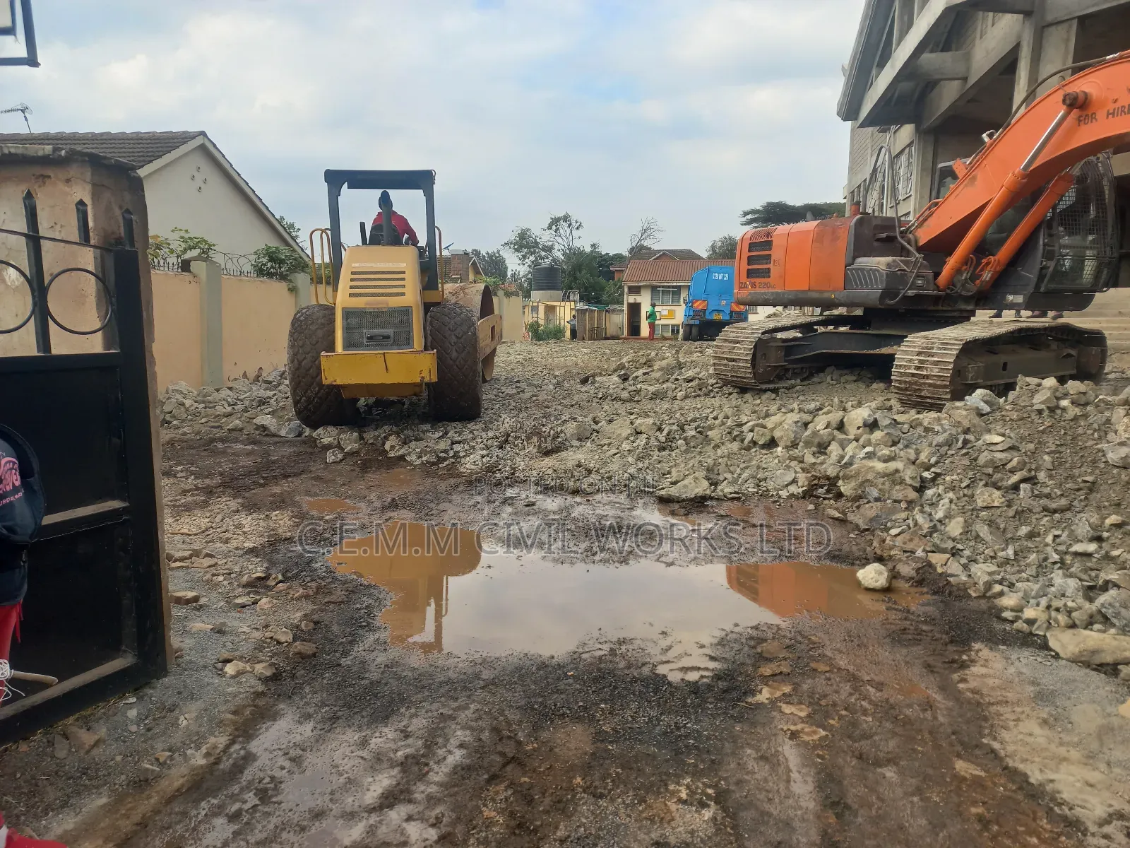 Single Drum Roller/Compactor for Hire