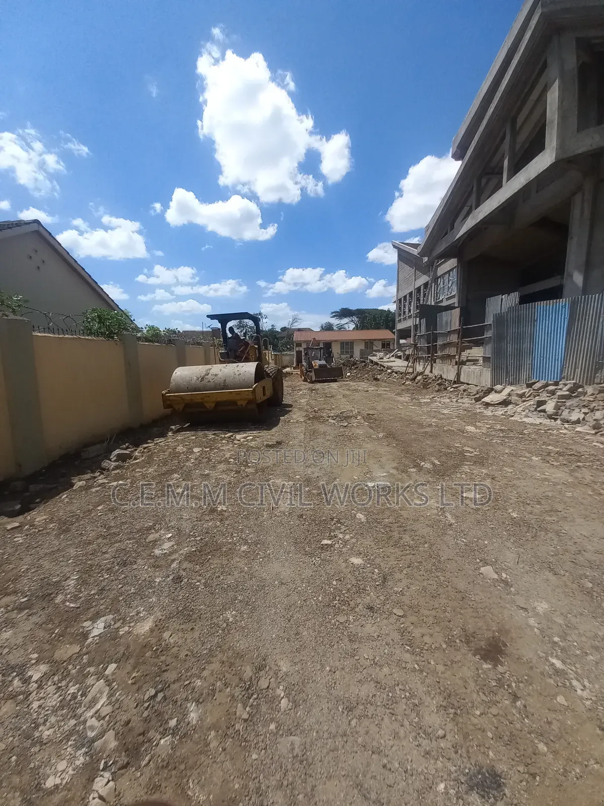 Single Drum Roller/Compactor for Hire