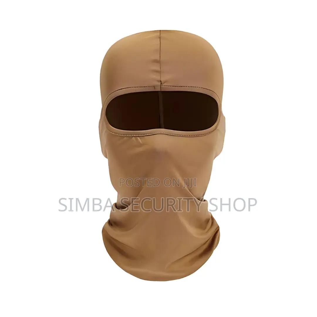 Brown Balaclava Full Cover Face Mask Light Monkey Cap Hat