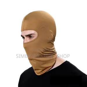 Brown Balaclava Full Cover Face Mask Light Monkey Cap Hat