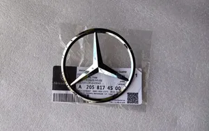 Mercedes-Benz C Class W205 Rear Emblem Chrome Star Badge