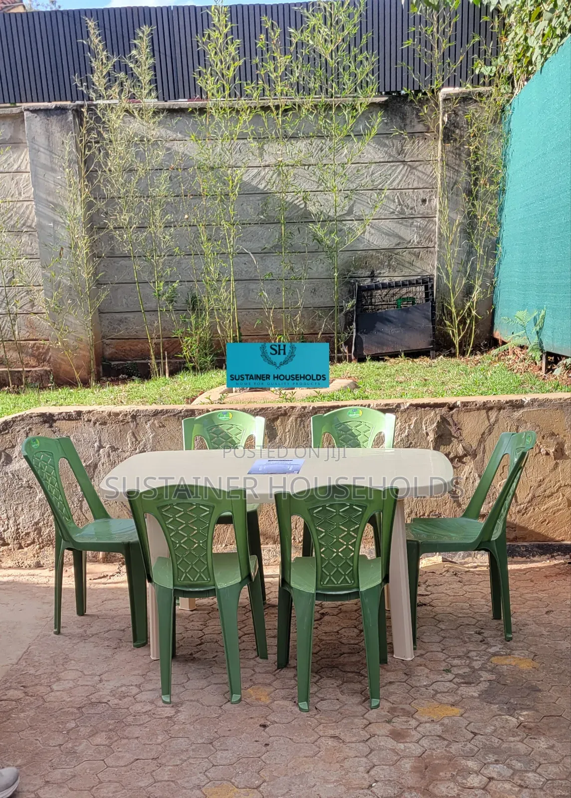 Meeting Plastic Table and Plastic Chairs Available
