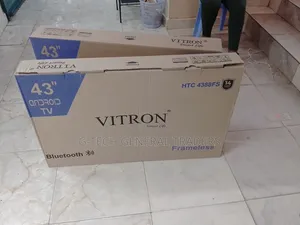 Vitron Frameless 43inch Smart Android, Youtube, Netflix