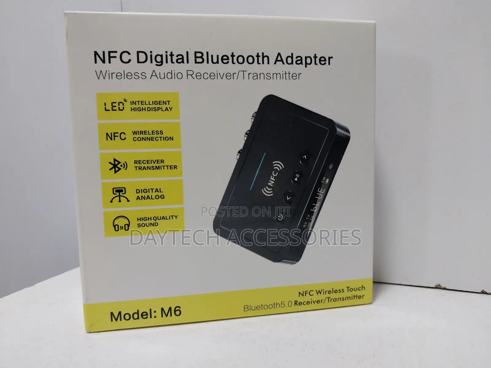 Bluetooth 5.0 Transmitter Receiver Wireless 3.5mm Adapter Au