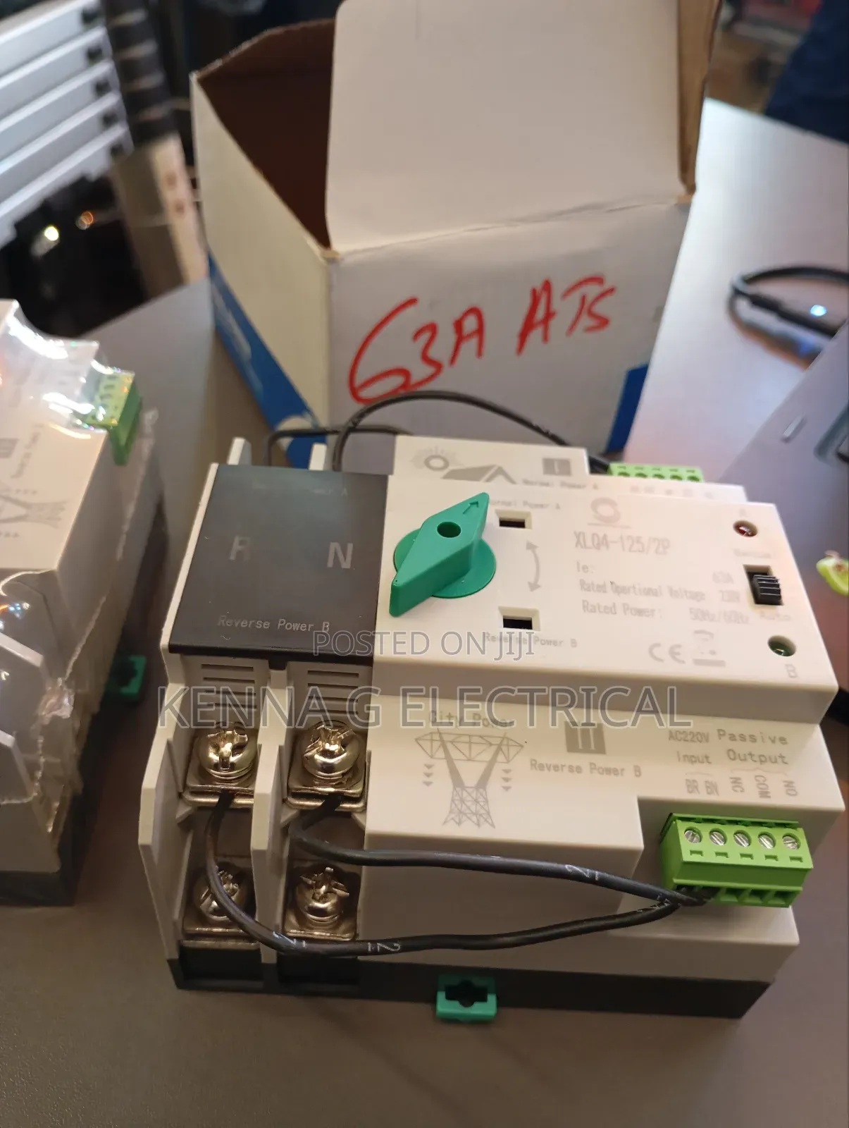 2P Dual Power Transfer Switch 63A