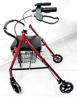 Walking Rollator With Seat