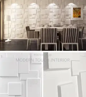 3d PVC Wall Panels - Available in Different Patterns