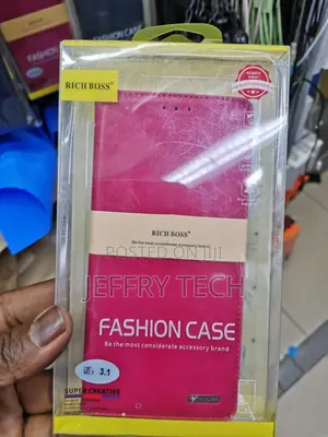 Universal Richboss Leather Case for Nokia 3.1 - Pink